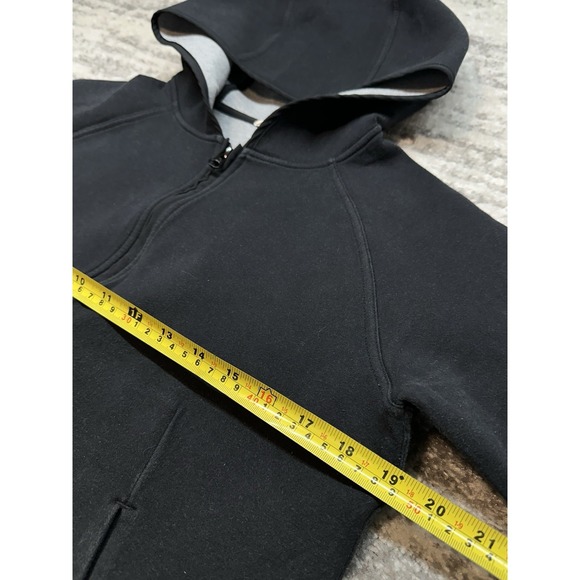 Women's Lululemon City Bound Full Zip Hoodie Jacket Lot Size 6 Black & Navy - Picture 7 of 16